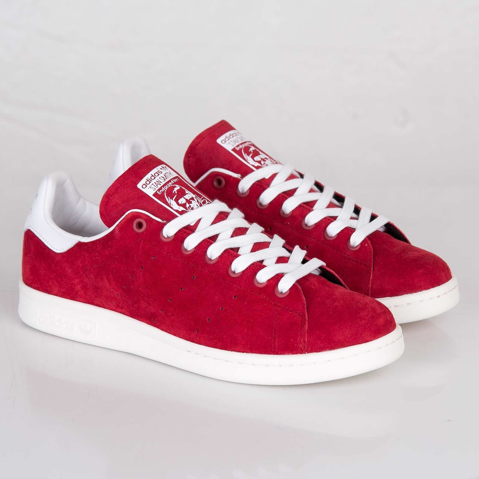 stan smith vernis rouge